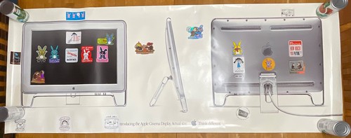 Poster display apple - poster,