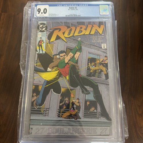 Comics robin 1991 cgc - robin, #2