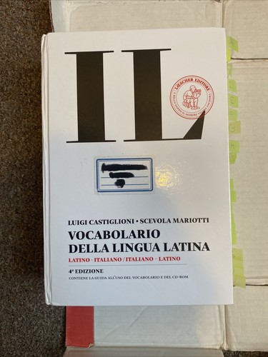 Lingua latina vocabolario - vocabolario,