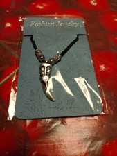 fashion jewelry ciondolo collana dente 