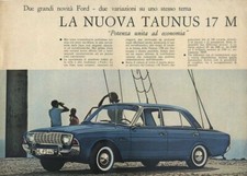 BROCHURE DEPLIANT FORD TAUNUS 17 M 20 M PROSPEKT (B30)