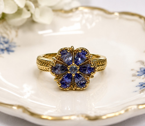Anello fiore originale