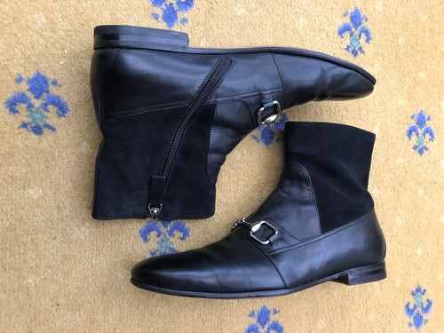 Gucci chelsea stivaletto pelle - chelsea,