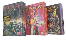 Pacchetto PC Big Box; Ecstatica, Pandemonium 2, Simon lo Stregone. PC CD. [CIB.]