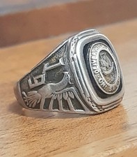 Anello argento college