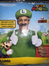 Adult luigi costume - luigi,