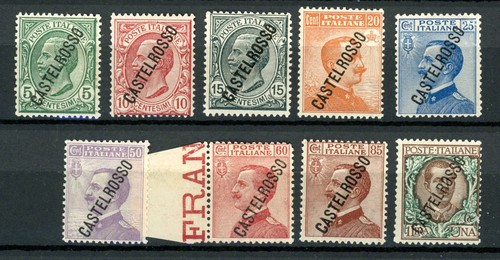 Italia colonie castelrosso - ,