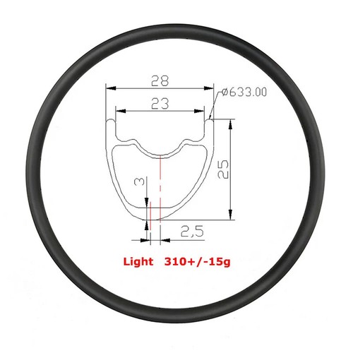 Cerchio carbonio 29er - , xc