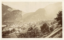 Ville de montagne à