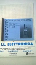 MANUALE IN ITALIANO istruzioni d'uso per KENWOOD TH-D7A/E