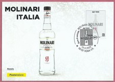 ITALIA 2025   MADE IN ITALY - Molinari Italia dal 1945  CARTOLINA FILATELICA