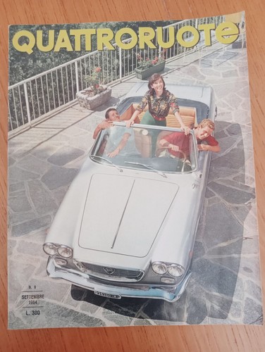 Quattroruote settembre 1964 - settembre,