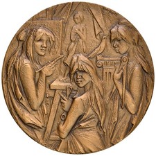 Medaglia Calendario Lorioli 1985, Autore Ferruccio Giudotti