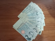 Italia Lotto 18 Banconote Da 1000 Lire Verdi Secondo Tipo