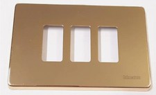 MAGIC PLACCA 3 POSTI OTTONE