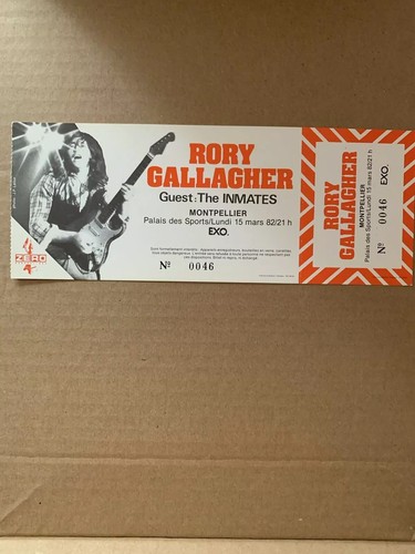 Ticket concert rory gallagher - concert,