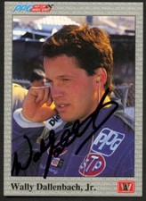 Wally Dallenbach Jr #37 signed