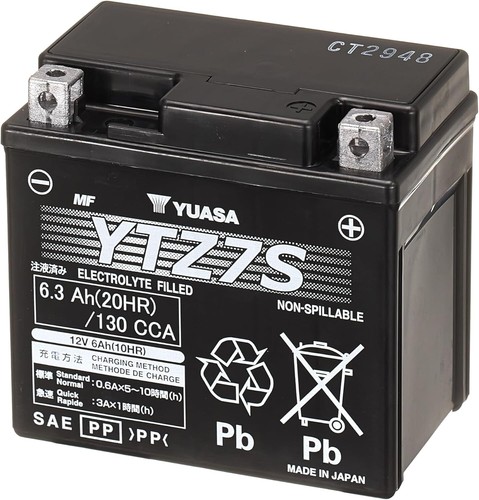 Batteria moto yuasa ytz7s - yuasa, 12v