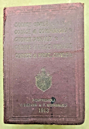 Cinque codici civile - cinque,