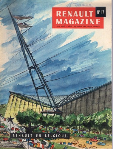 Renault magazine 1958 - renault,