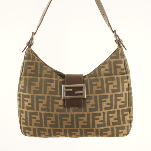 Fendi brown zucca canvas - zucca,