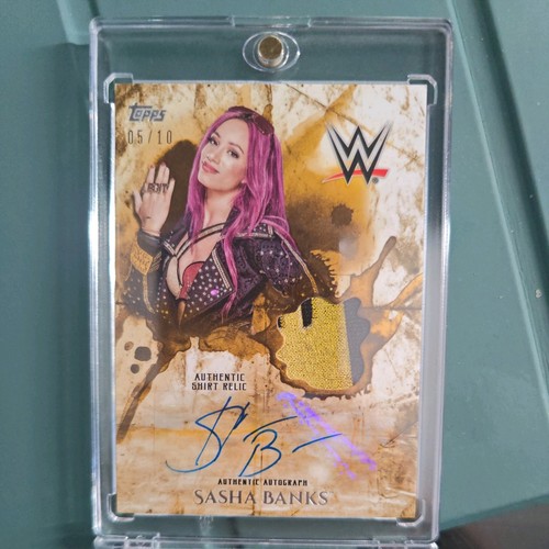 Sasha banks 2018 topps - sasha,