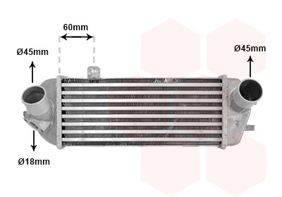Intercooler llk radiatore - llk,