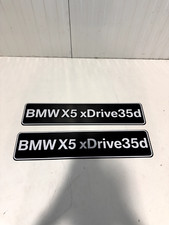 Copri targa BMW X5 xDrive 35d