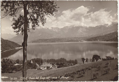 Croce del lago verso - del,