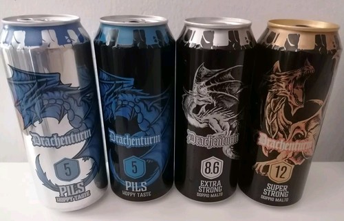 Lotto lattine birra - 4, drago