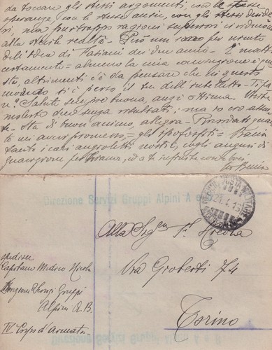 18152 biglietto posta - 18152-biglietto, militare