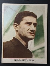 Figurina cartonata calciatori Orvedo 1964  #  BALZARINI - Milan (2)