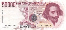 Italy  100,000  Lire  D
