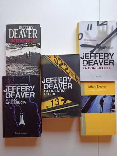 Jeffrey deaver libri cui - jeffrey, 5