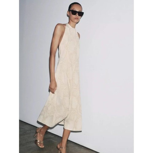 Abito midi jacquard - , zara