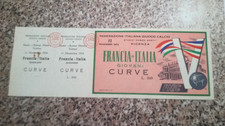 BIGLIETTO CALCIO TICKET