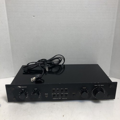 Nakamichi 410 preamplifier - nakamichi,