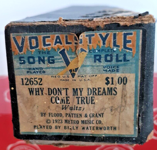 Vocalstyle pianoforte roll