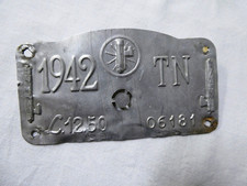 TARGA TARGHETTA AGRICOLA BOLLO