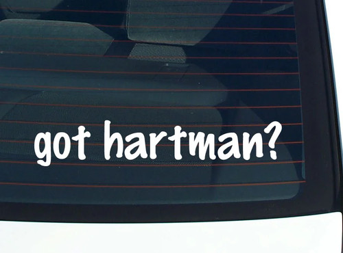 Got hartman adesivo - got, hartman?