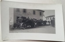 FOTOGRAFIA PRIMA GUERRA SOLDATI ITALIANI CAMION FRONTE TRINCEA MILITARE FOTO
