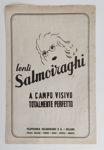 Pubblicita salmoiraghi lenti - pubblicita',