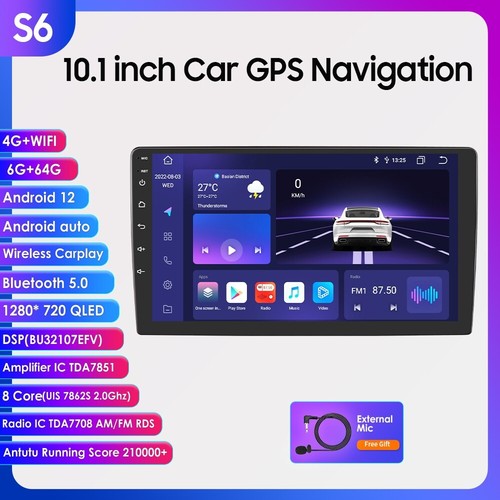 Autoradio 6g 64g android - autoradio, 10.1"