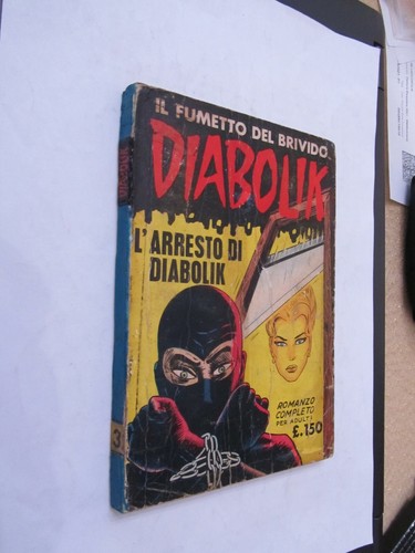 Diabolik 3 originale - diabolik,