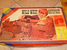 wild west   outpost   set  box soldatini timpo cowboys     rara!  266