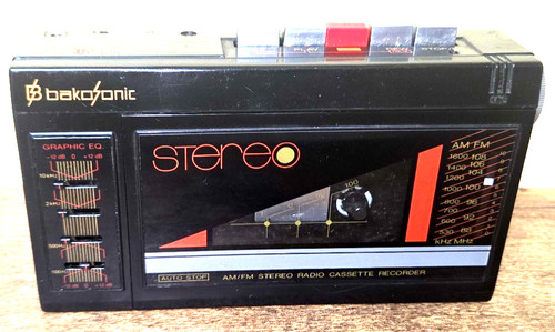 Raro mini boombox bakosonic - mini,