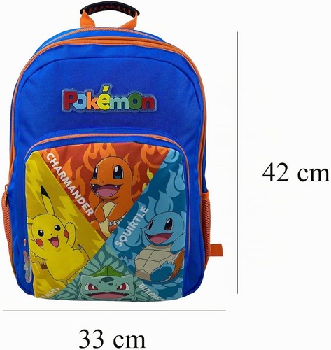 Zaino scuola pokémon starter - zaino,