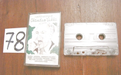 Musicassetta cassetta audio - mc,