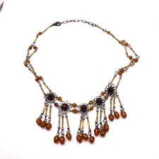 Collana pendente perle di