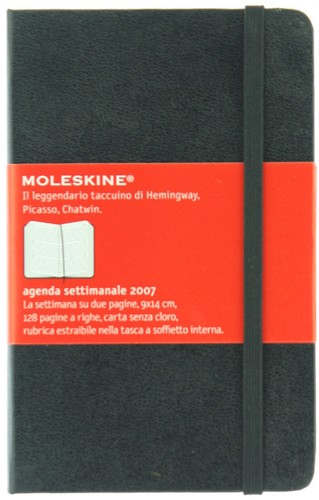 Agenda settimanale moleskine - agenda,